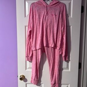 Victoria’s Secret pink large jogging suit